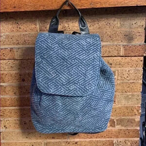 Ecote Urban Outfitters jean backpack.